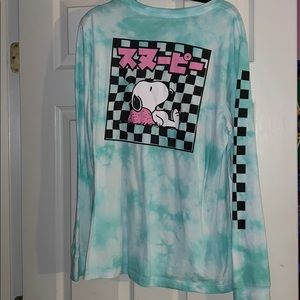 Tie Dye snoopy shirt